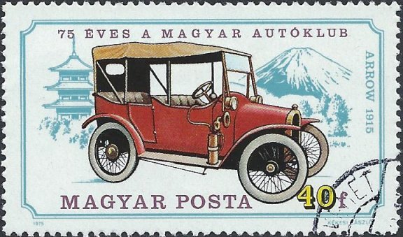Postzegels Hongarije - 1975 - Hongaarse Autoclub (40) - 1