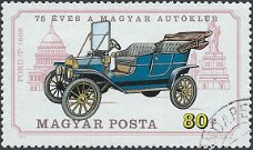 Postzegels Hongarije - 1975 - Hongaarse Autoclub (80)