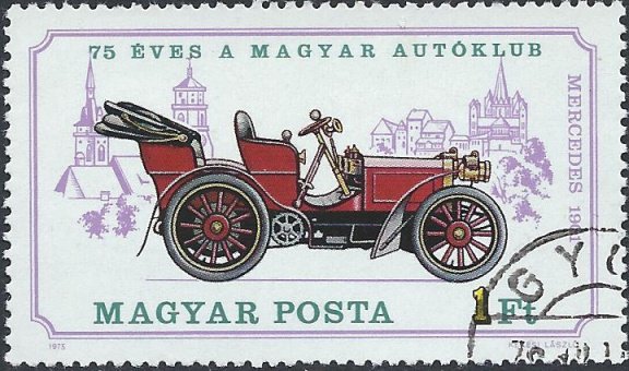 Postzegels Hongarije - 1975 - Hongaarse Autoclub (1) - 1