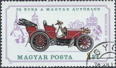 Postzegels Hongarije - 1975 - Hongaarse Autoclub (1)
