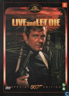 James Bond - Live And Let Die  (DVD) Digipack