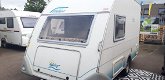 3 PERSOONS STAPELBED CARAVAN EIFELLAND 350 MET PANORAMA LUIFEL - 1 - Thumbnail