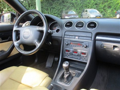 Audi A4 Cabriolet - 1.8 Turbo Stoelverwarming | Leer | Top staat ( Vestiging - Driebergen ) - 1