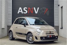 Fiat 500 Abarth - 1.4 T-Jet Custom , 136 PK, Sportstoelen, Cappuccino, Climate/Control, 2015, 58DKM,