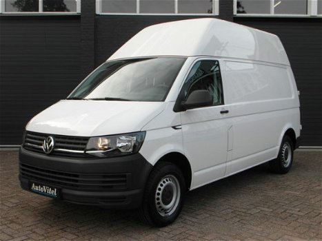 Volkswagen Transporter - 2.0 TDI 75kw T6 L2H3 airco 3pers HOOG DAK - 1