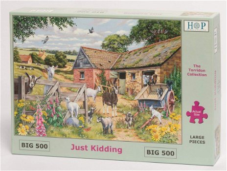 House of Puzzles - Just Kidding - 500 XL Stukjes Nieuw - 2