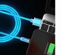 Magnetische Telefoon led Oplaad Kabel groen C Plug - 3 - Thumbnail