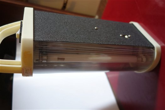 vintage oplaadbare FLURESCENT LANTERN 6 w 12 v. nog in originele doos - 1