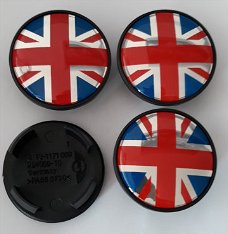 Mini Naafdoppen "Engelse Vlag" 54mm