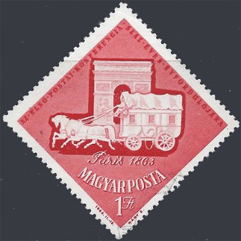 Postzegels Hongarije - 1963 - Postconferentie (1) - 1