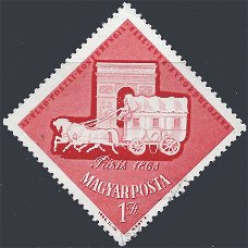 Postzegels Hongarije - 1963 - Postconferentie (1)