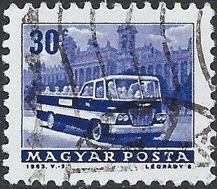 Postzegels Hongarije - 1963 - Vervoermiddelen (30) - 1