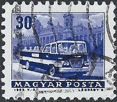 Postzegels Hongarije - 1963 - Vervoermiddelen (30)