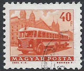 Postzegels Hongarije - 1963 - Vervoermiddelen (40) - 1