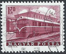 Postzegels Hongarije - 1963 - Vervoermiddelen (1.70)