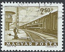 Postzegels Hongarije - 1963 - Vervoermiddelen (2.60)