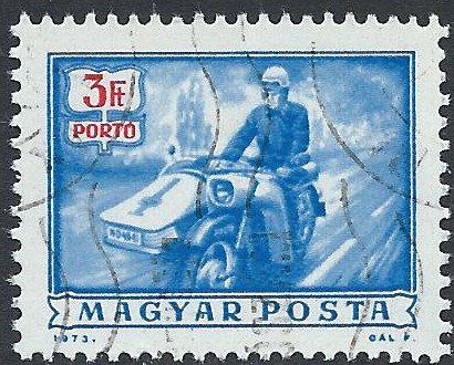 Postzegels Hongarije - 1973 - Vervoermiddelen (3) - 1