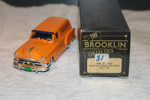 Pontiac Sedan Delivery Gulf Oil 1/43 Brooklin - 3