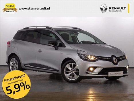 Renault Clio Estate - TCe 120pk Limited EDC Navig., Climate, Cruise, Lichtm. velg - 1