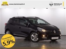 Renault Clio Estate - TCe 120pk Limited EDC Navig., Airco, Cruise, Lichtm. velg