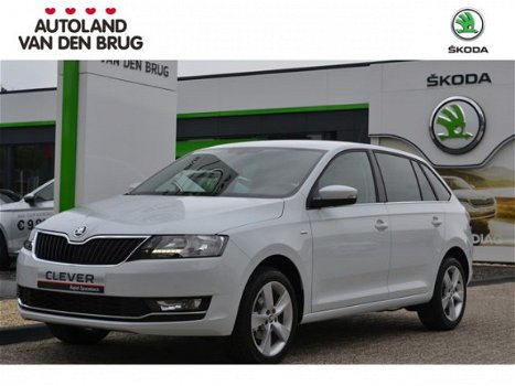 Skoda Rapid Spaceback - 1.0 TSI 95pk Clever I Navigatie I DAB I Stoelverwarming I Parkeersensoren I - 1