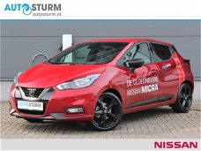 Nissan Micra - 1.0 IG-T N-Sport | Leder/Alcantara | Ext. Pack Carbon | 17'' Velgen | Navigatie | Cam