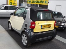 Smart Cabrio - cabrio & pure Automaat Airco Leer Nap