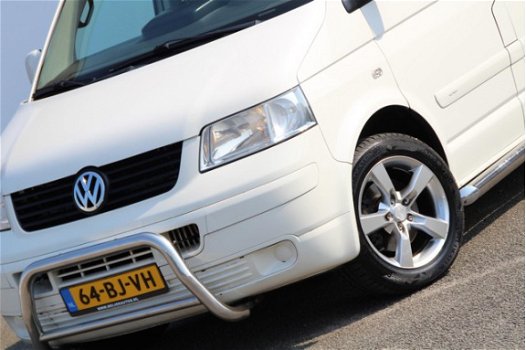 Volkswagen Transporter - 1.9 TDI 300 Sportvelgen | Bullbars | Navigatie | Dubbel Cabine - 1