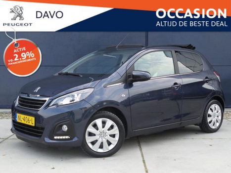 Peugeot 108 - 1.0 e-VTi 68pk 5D TOP Active CABRIO en AIRCO en EXTRA GETINT - 1