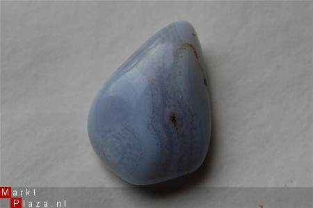 S6 Bluelace Agaat Knuffelsteen - 1