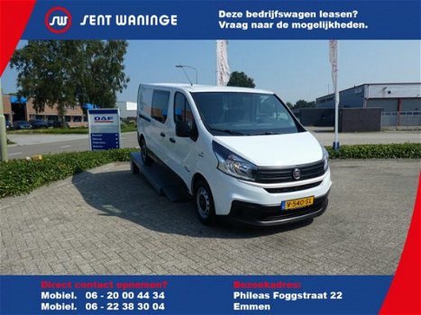 Fiat Talento - 1.6 MJ L2H1 DC 120 PK AIRCO CRUISE PDC DUBBEL CABINE - 1