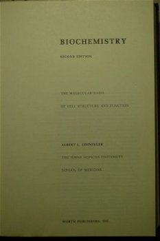 Lehninger: Biochemistry - 2