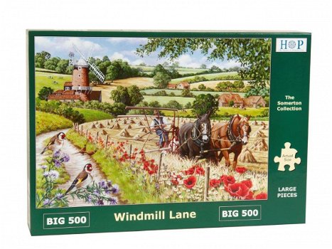 House of Puzzles - Windmill Lane - 500 XL Stukjes Nieuw - 2