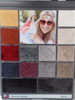 Sfeervo Wonen Sierra tapijt is verkrijgbaar in 14 kleuren - 1