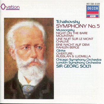 Sir Georg Solti - Tchaikovsky* / Mussorgsky* / Glinka* / The Chicago Symphony Orchestra, The Londo - 1