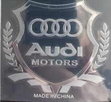 3D Auto Sticker voor Audi