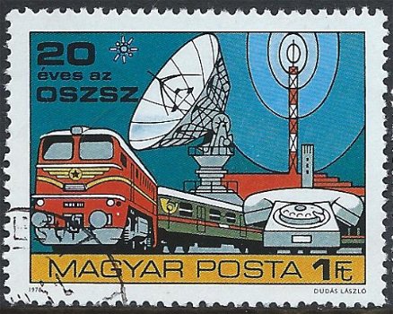 Postzegels Hongarije - 1978 - Conferentie van de Postadministratie (1) - 1