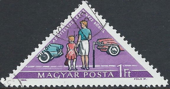 Postzegels Hongarije - 1964 - Verkeersveiligheid (1) - 1