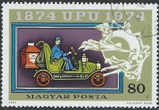 Postzegels Hongarije - 1974 - 100 Jaar UPU (80)