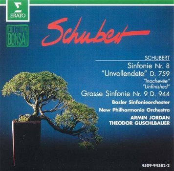 Armin Jordan - Schubert Symphony No 8 Unfinished Great Symphony No 9 Jordan Guschlbauer (CD) - 1