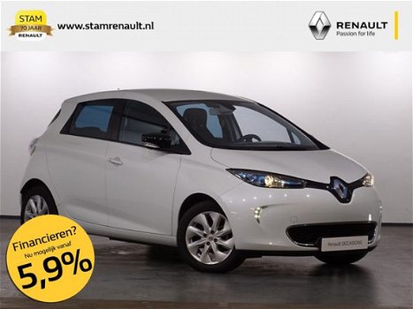Renault Zoe - R240 Intens 22 kWh (Batterijhuur) R-link, Climate, Cruise, Lichtm. velg - 1