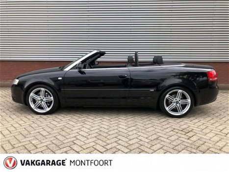 Audi A4 Cabriolet - 3.0 TDI quattro S-Line AWD Automaat/Leder/Navi/Stoelverwarming - 1