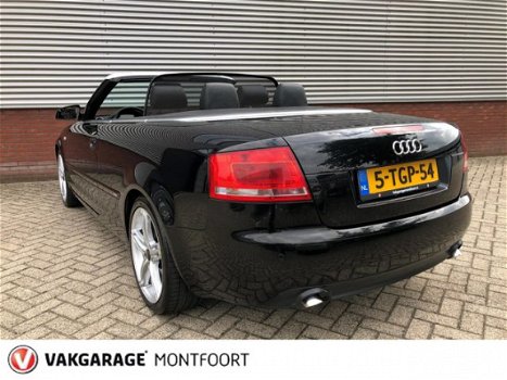 Audi A4 Cabriolet - 3.0 TDI quattro S-Line AWD Automaat/Leder/Navi/Stoelverwarming - 1