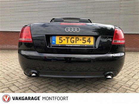 Audi A4 Cabriolet - 3.0 TDI quattro S-Line AWD Automaat/Leder/Navi/Stoelverwarming - 1