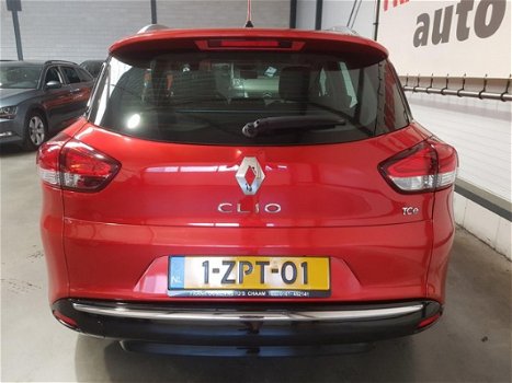 Renault Clio Estate - 1.2 Expression 120PK Automaat + NAP/DEALER OH/NAVI/AIRCO/CRUISE/BLUETOOTH - 1