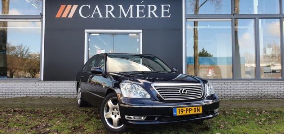 Lexus LS - 430 President €750, - EINDEJAARS KORTING MASSAGE KOELKAST LEDER XENON SOFTCLOSE CAMERA EL - 1