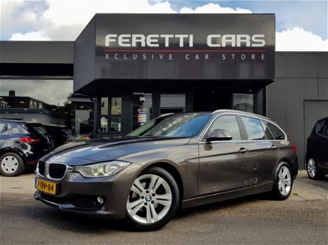 BMW 3-serie Touring - 320D EDE AUT8 164PK HIGH EXECUTIVE LEDER NAVI AIRCO LED XENON LMV PDC SL.134d. - 1