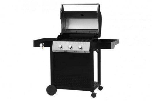 Prachtig vormgegeven gas barbecue grill ‘Gourmet’ van Mustang met 4 of 5 branders van hoge kwaliteit - 2