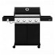Prachtig vormgegeven gas barbecue grill ‘Gourmet’ van Mustang met 4 of 5 branders van hoge kwaliteit - 4 - Thumbnail