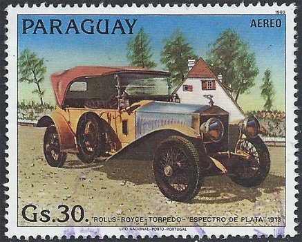 Postzegels Paraguay – 1983 – Auto's (30) - 1